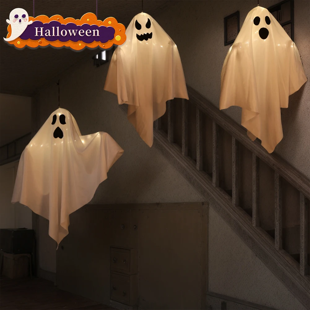 Жуткий призрак, украшения для Хэллоуина, водостойкий светящийся белый призрак на Хэллоуин, светящийся дверной призрак для сада, домашний декор
Жуткий призрак, украшения для Хэллоуина, водостойкий светящийся белый призрак на Хэллоуин, светящийся дверной призрак для сада, домашний декор