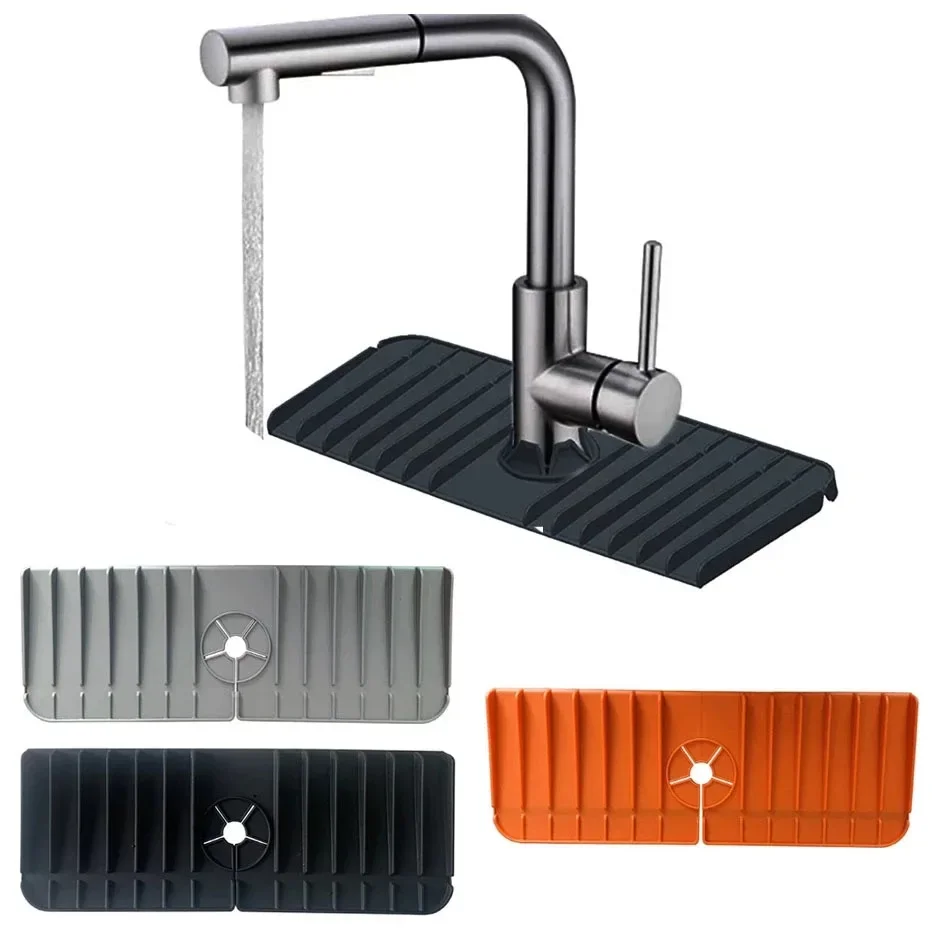 Food Grade Silicone Faucet Splashproof Water Pad Absorbent Pad Sink Anti-spray and Drain Water Retaining Pad Kitchen Accessories
Food Grade Silicone Faucet Splashproof Water Pad Absorbent Pad Sink Anti-spray and Drain Water Retaining Pad Kitchen Accessories