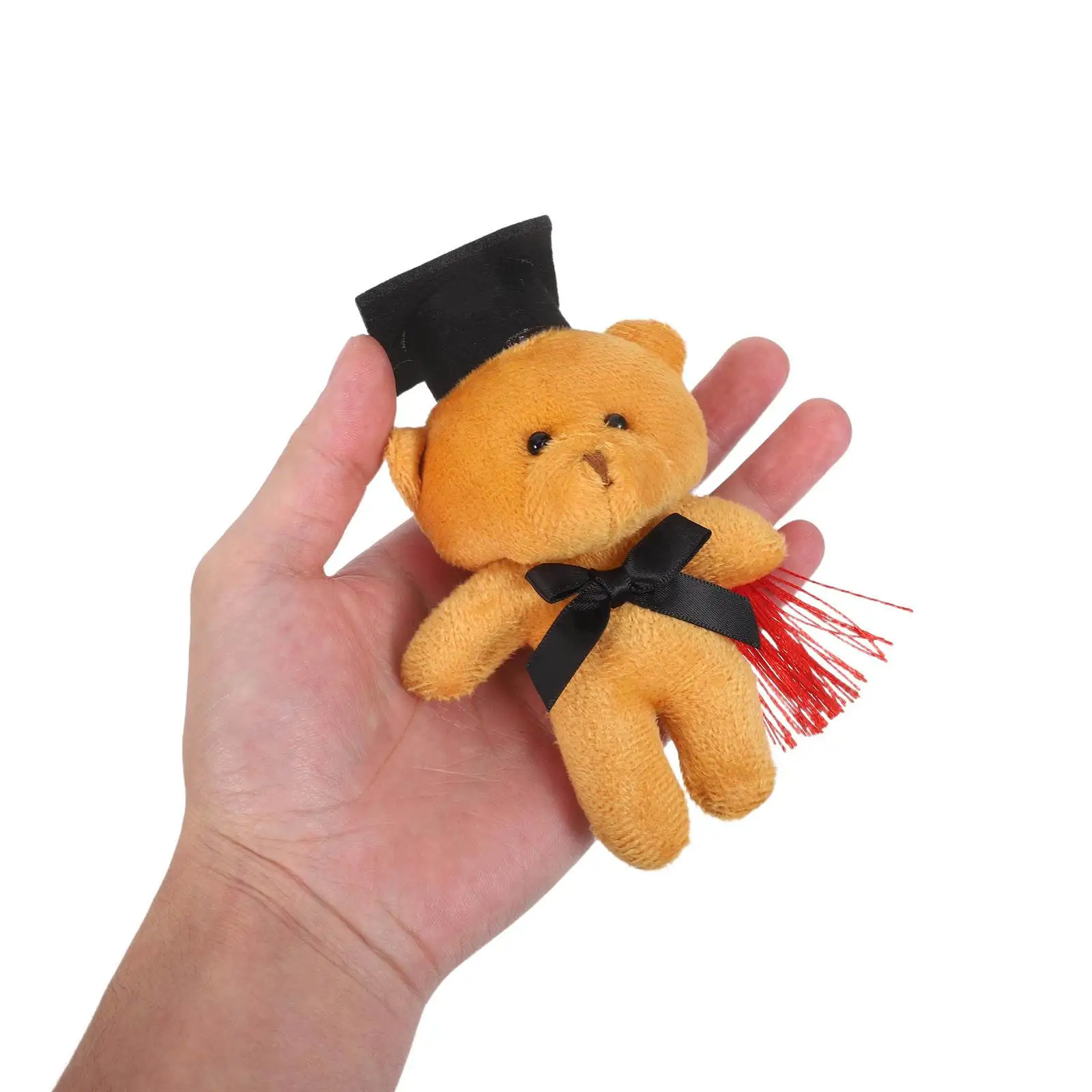 6Pcs Graduation Bear Keychain Mini Stuffed Animal Cute Grad Cap Decoration for Party Favor Bouquet Graduation Season Gift
6Pcs Graduation Bear Keychain Mini Stuffed Animal Cute Grad Cap Decoration for Party Favor Bouquet Graduation Season Gift