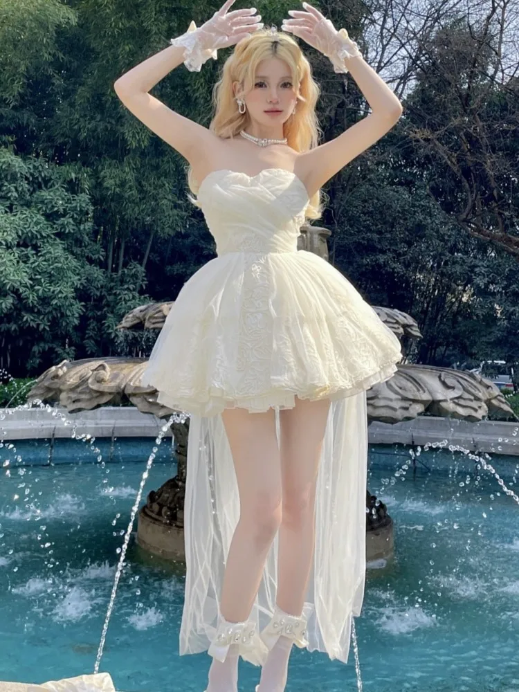 Women Elegant Solid Chic Mesh Patchwork Mini Sun Dress Summer Holiday Waist Cinching Slim Dresses Female Fashion Party Clothing
Women Elegant Solid Chic Mesh Patchwork Mini Sun Dress Summer Holiday Waist Cinching Slim Dresses Female Fashion Party Clothing
