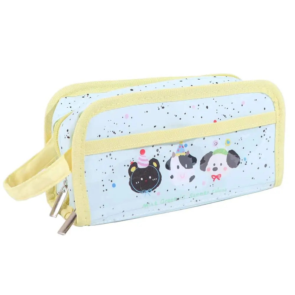 Simple Multilayer Pencil Bag Dog Waterproof Transparent Pencil Bag Multifunctional Large-capacity Stationery Bags
Simple Multilayer Pencil Bag Dog Waterproof Transparent Pencil Bag Multifunctional Large-capacity Stationery Bags