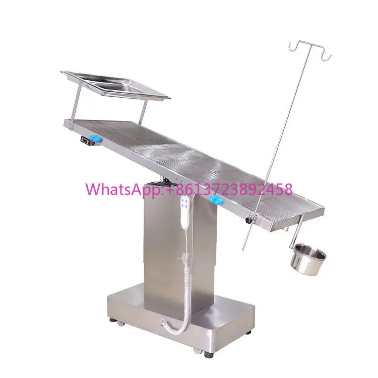 Hot selling Factory Direct Stainless Steel Constant Temperature Two-way Tilt Lifting Operating Table Vet Surgical Table
Hot selling Factory Direct Stainless Steel Constant Temperature Two-way Tilt Lifting Operating Table Vet Surgical Table
