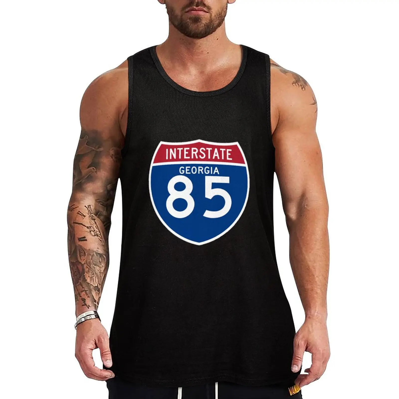 Georgia Interstate 85 Street Sign Tank Top anime gym sleeveless shirt man Men's summer clothes 2025 bodybuilding men clothes
Georgia Interstate 85 Street Sign Tank Top anime gym sleeveless shirt man Men's summer clothes 2025 bodybuilding men clothes