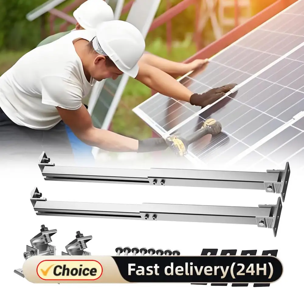 Solar Holder End Clamp Kit Adjustable Solar Panel Foot Mount Aluminum Alloy Solar Panel Mounting Bracket 15-30 Degrees
Solar Holder End Clamp Kit Adjustable Solar Panel Foot Mount Aluminum Alloy Solar Panel Mounting Bracket 15-30 Degrees