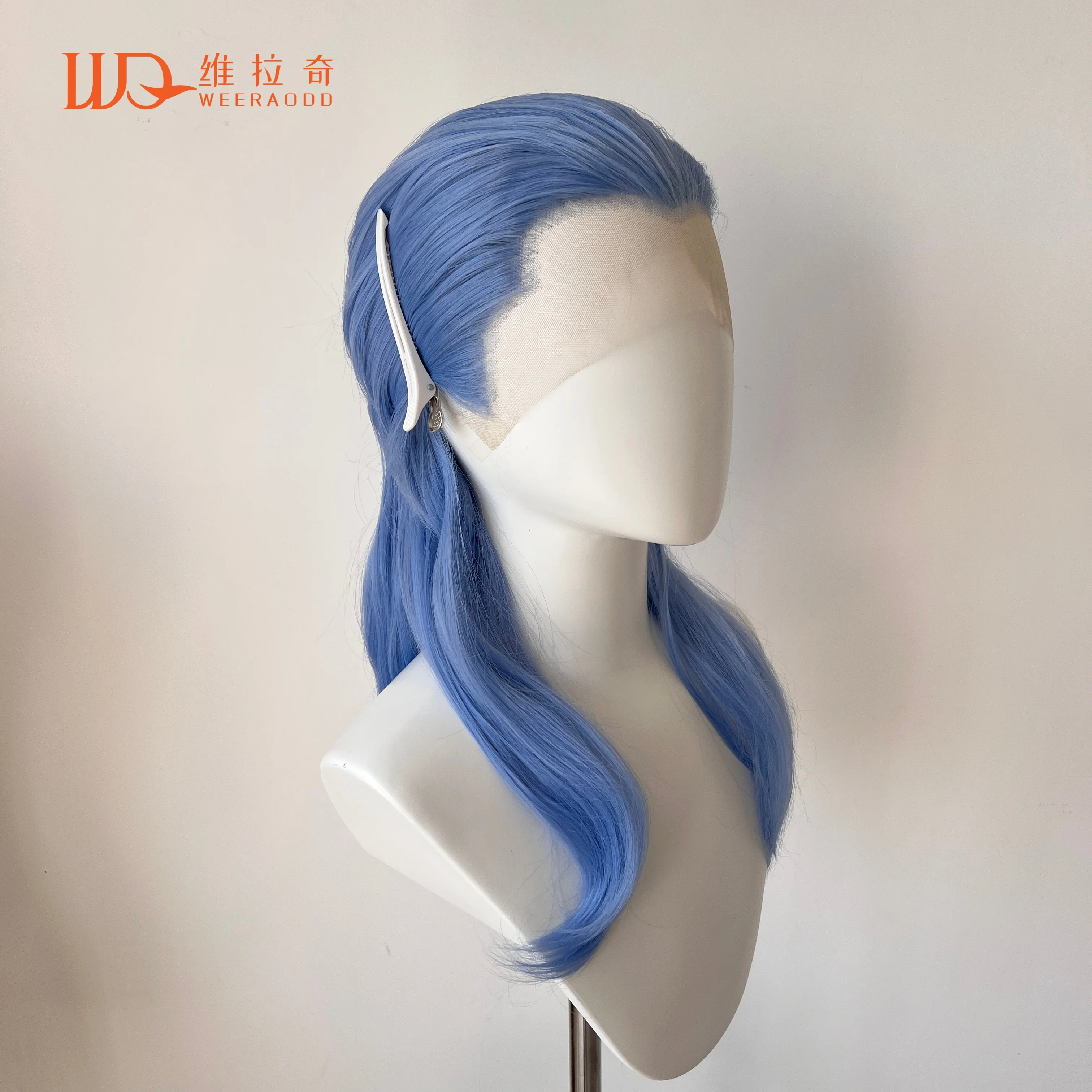 Светло-голубой синтетический парик фронта шнурка 13x4 для женщин, косплей, длина до плеч, синтетические парики кефали, многослойные хвостики, бесклеевые парики
Светло-голубой синтетический парик фронта шнурка 13x4 для женщин, косплей, длина до плеч, синтетические парики кефали, многослойные хвостики, бесклеевые парики