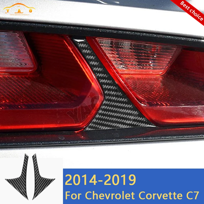 Carbon Fiber For Chevrolet Corvette C7 2014-2019 Rear Tail Light Splitter Panel Trim Cover Sticker Accessories
Carbon Fiber For Chevrolet Corvette C7 2014-2019 Rear Tail Light Splitter Panel Trim Cover Sticker Accessories