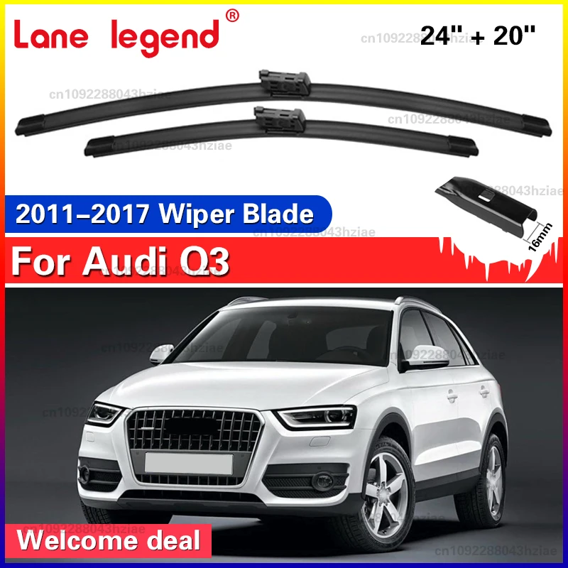 For Audi Q3 2011-2017 2012 2013 2014 2015 2016 Wiper Front Wiper Blades Windshield Windscreen Window Brushes 24"+20"
For Audi Q3 2011-2017 2012 2013 2014 2015 2016 Wiper Front Wiper Blades Windshield Windscreen Window Brushes 24"+20"