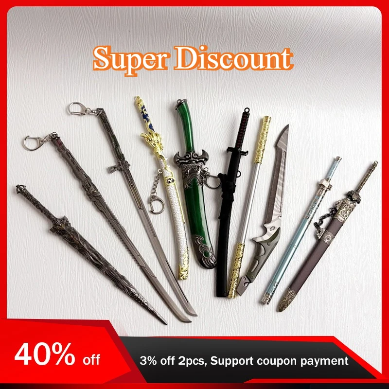 Anime Samurai Sword Super Discount Katana Medieval Training Game Peripherals Model Props Cosplay Crafts Collectible Outdoor Toys
Anime Samurai Sword Super Discount Katana Medieval Training Game Peripherals Model Props Cosplay Crafts Collectible Outdoor Toys