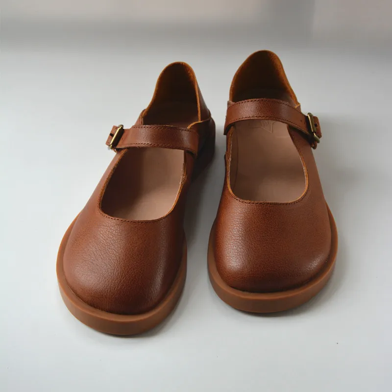 Japanese Korean style Retro Nostalgia Cowhide Women's Shoes Flat Shoes Spring Autumn Summer Women's Shoes Mary Jane Shoes Soft
Japanese Korean style Retro Nostalgia Cowhide Women's Shoes Flat Shoes Spring Autumn Summer Women's Shoes Mary Jane Shoes Soft
