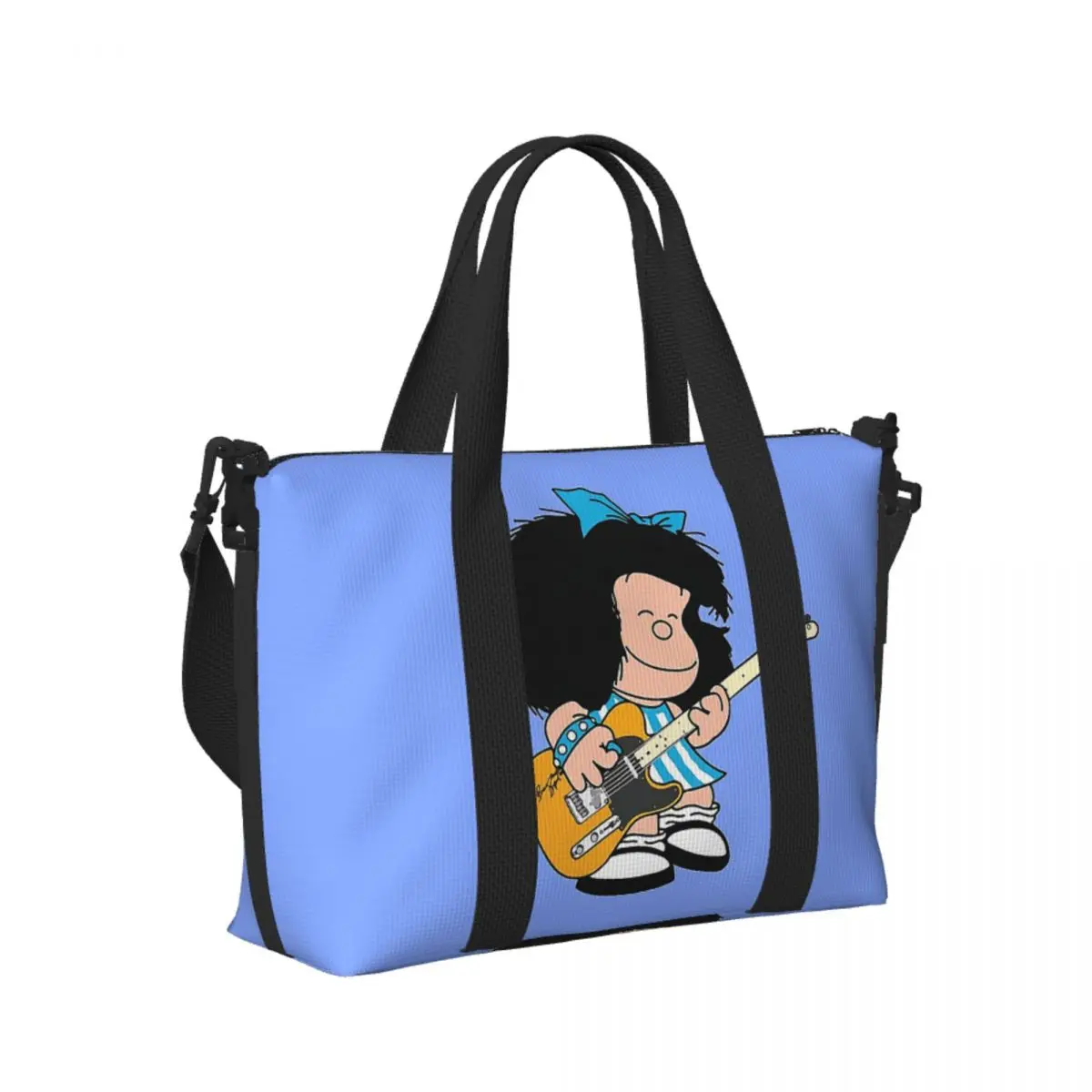 Custom Mafalda Anime Plaid Beach Travel Bag Large Capacity Tote Bags for Gym Sport Women Shopping Duffle Shoulder Bag
Custom Mafalda Anime Plaid Beach Travel Bag Large Capacity Tote Bags for Gym Sport Women Shopping Duffle Shoulder Bag