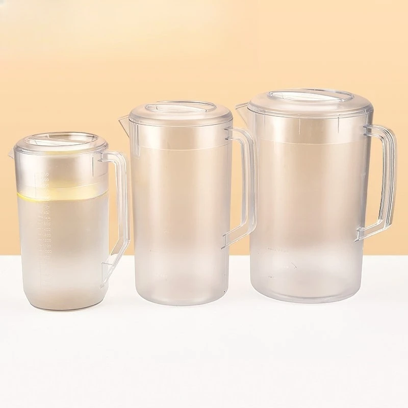 Large capacity plastic PC transparent brown matte cold kettle juice cold water teapot beer teapot restaurant bar
Large capacity plastic PC transparent brown matte cold kettle juice cold water teapot beer teapot restaurant bar