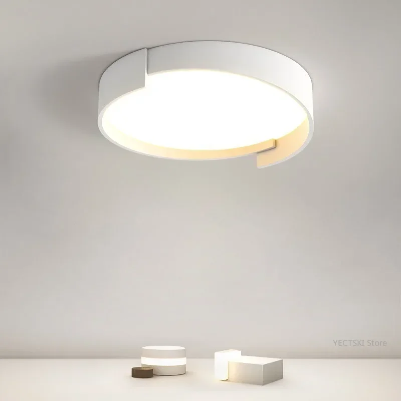 GHEUVNJ Bedroom light, simple circular ceiling light, modern Nordic atmospheric home living room light, creative study light
GHEUVNJ Bedroom light, simple circular ceiling light, modern Nordic atmospheric home living room light, creative study light