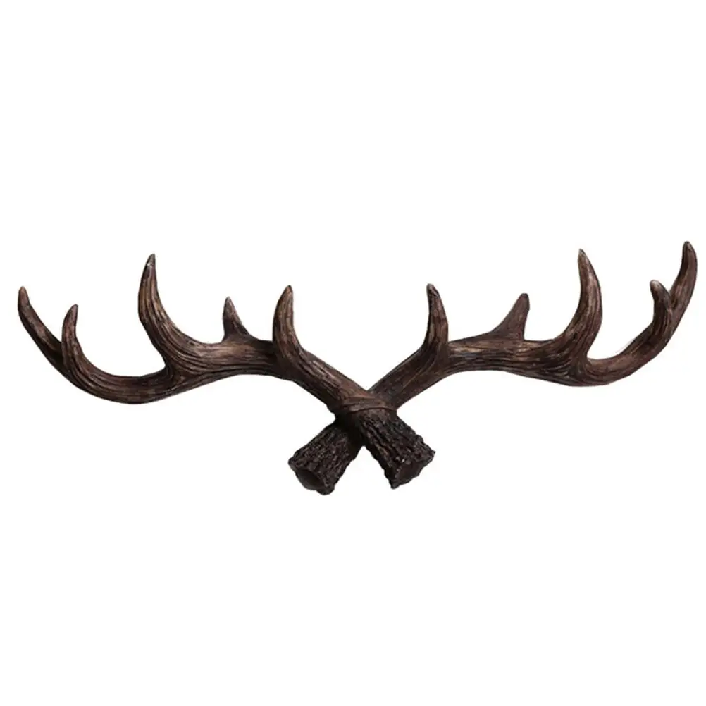 American Country Retro Antlers Wall Hanging Coat and Hat Hook Creative Resin Wall Hook Artware Home Furnishing Articles
American Country Retro Antlers Wall Hanging Coat and Hat Hook Creative Resin Wall Hook Artware Home Furnishing Articles