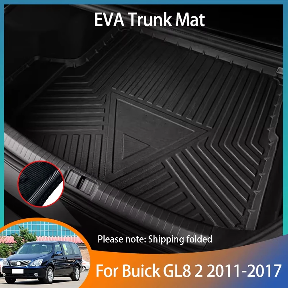 Для Buick GL8 2 2011 ~ 2017 аксессуары, задние коврики для багажника, водонепроницаемые коврики для хранения грузового лотка, поднос для грузового вкладыша, индивидуальный материал EVA
Для Buick GL8 2 2011 ~ 2017 аксессуары, задние коврики для багажника, водонепроницаемые коврики для хранения грузового лотка, поднос для грузового вкладыша, индивидуальный материал EVA