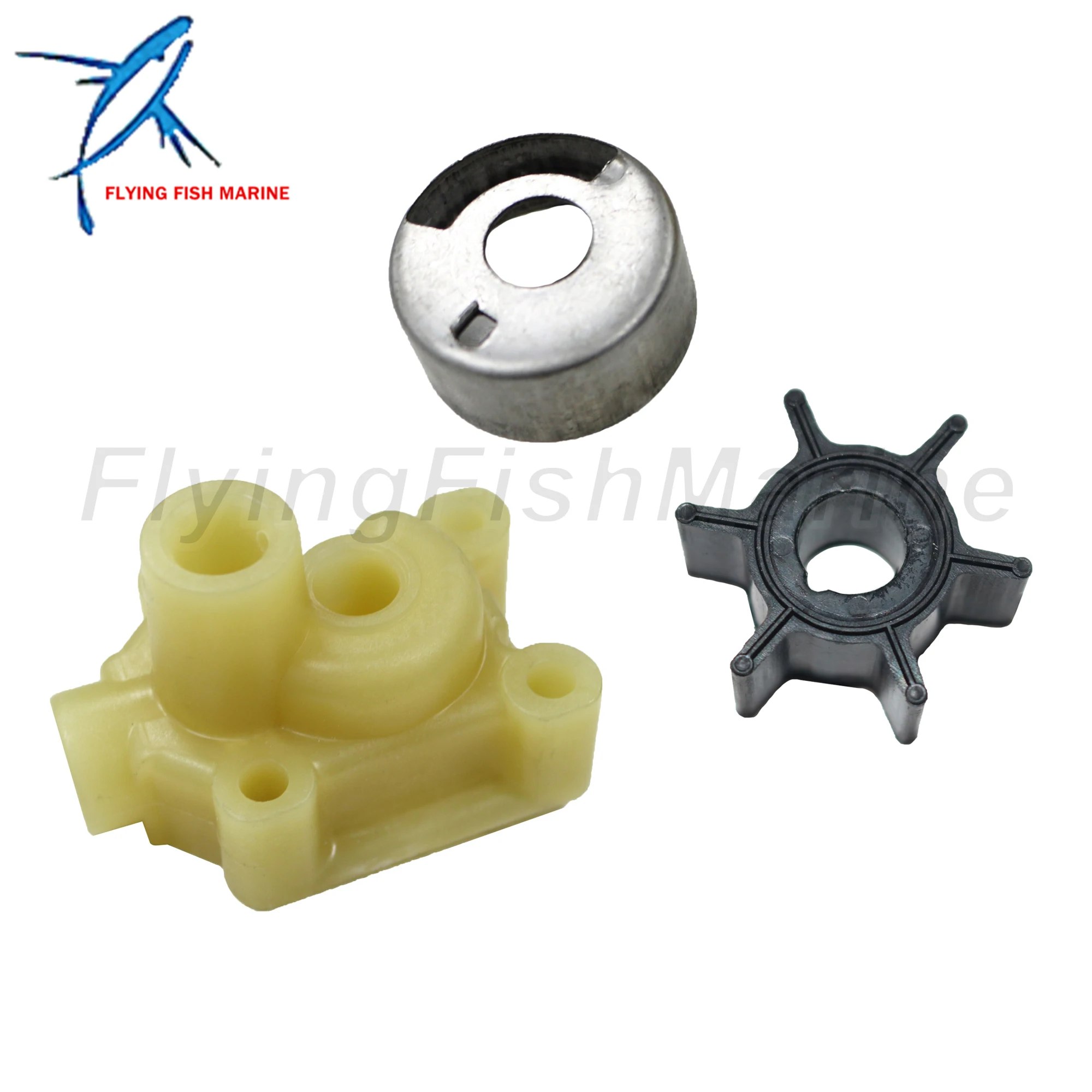 Water Pump Kit For for Hangkai 2-stroke 5hp 6hp/ 4-stroke F6.5 6.5hp outboard motors
Water Pump Kit For for Hangkai 2-stroke 5hp 6hp/ 4-stroke F6.5 6.5hp outboard motors