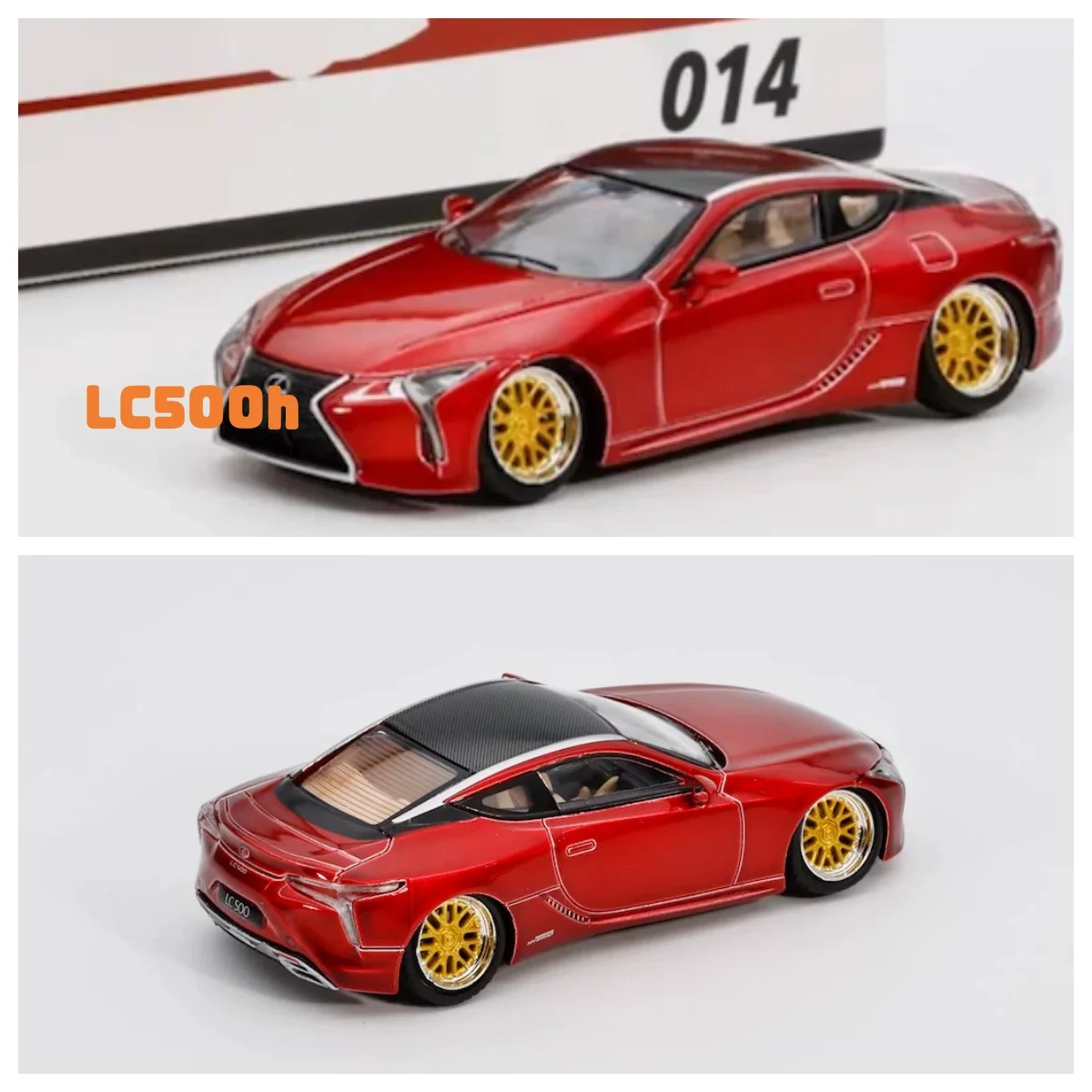 GCD 1:64 Red LC500h Coupe Sports Model Diecast Display Car Alloy
GCD 1:64 Red LC500h Coupe Sports Model Diecast Display Car Alloy
