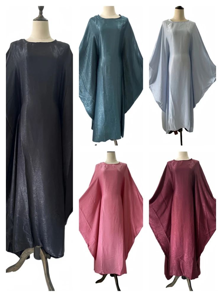 Eid Muslim For Women Clothing Butterfly Batwing Satin Abaya Dubai Luxury Islam Kaftan Maxi Dress Kebaya Robe Musulmane Vestidos
Eid Muslim For Women Clothing Butterfly Batwing Satin Abaya Dubai Luxury Islam Kaftan Maxi Dress Kebaya Robe Musulmane Vestidos