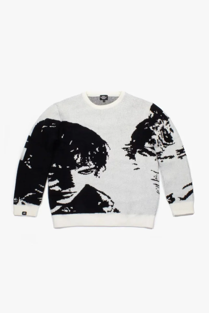 High Street Goth Harajuku Men Knit sweater Y2K Retro Fashion Personality Design pullover Couple oversize casual loose shirt
High Street Goth Harajuku Men Knit sweater Y2K Retro Fashion Personality Design pullover Couple oversize casual loose shirt