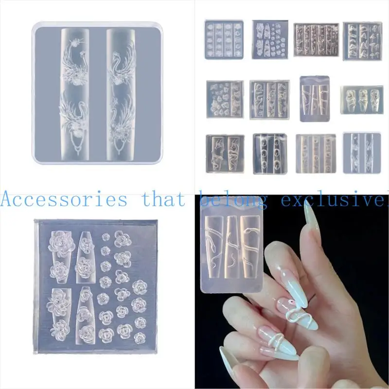 31BB Silicone Art Mold Stylish Flower Charm Manicure Mould Jewelry Making Tool
31BB Silicone Art Mold Stylish Flower Charm Manicure Mould Jewelry Making Tool