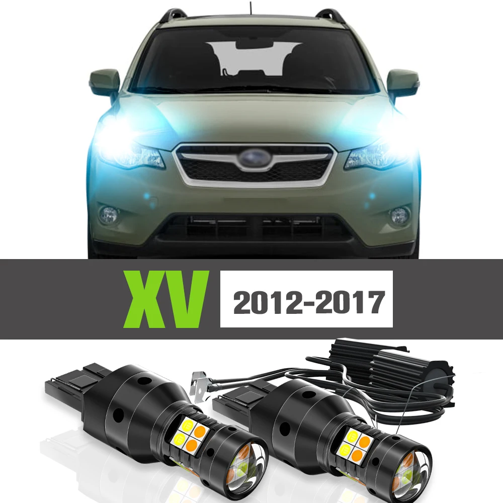 2x LED Dual Mode Turn Signal+Daytime Running Light DRL Accessories Lamp For Subaru XV 2012-2017 2013 2014 2015 2016
2x LED Dual Mode Turn Signal+Daytime Running Light DRL Accessories Lamp For Subaru XV 2012-2017 2013 2014 2015 2016