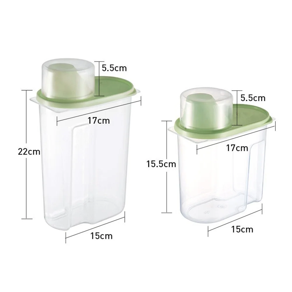 2 5L Airtight Containers Grain Storage Tanks Eco Friendly Transparent Plastic Food Grade Cereal Boxes Kitchen
2 5L Airtight Containers Grain Storage Tanks Eco Friendly Transparent Plastic Food Grade Cereal Boxes Kitchen