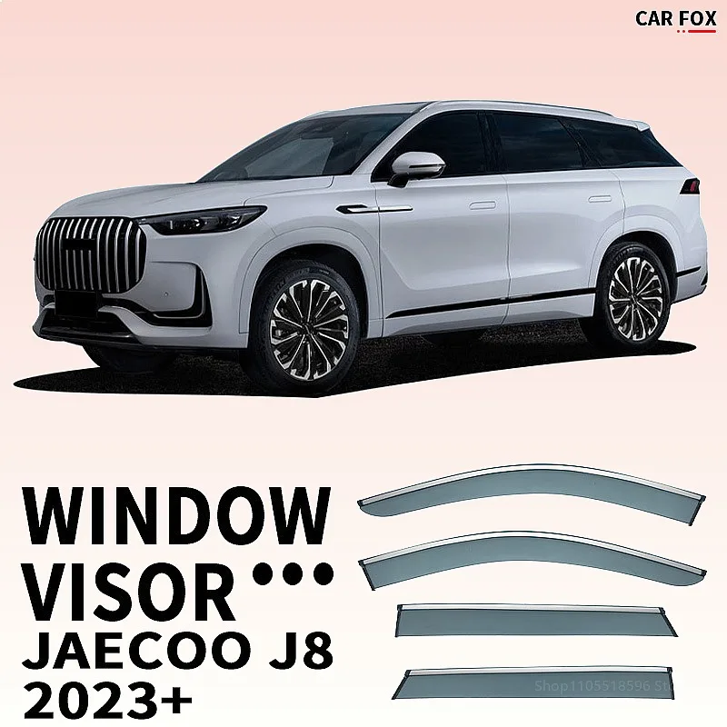 For Chery Jaecoo J8 2023+ Car Window Visor Rain Sun Shade Awning Side Windshield Deflector Auto Accessories
For Chery Jaecoo J8 2023+ Car Window Visor Rain Sun Shade Awning Side Windshield Deflector Auto Accessories