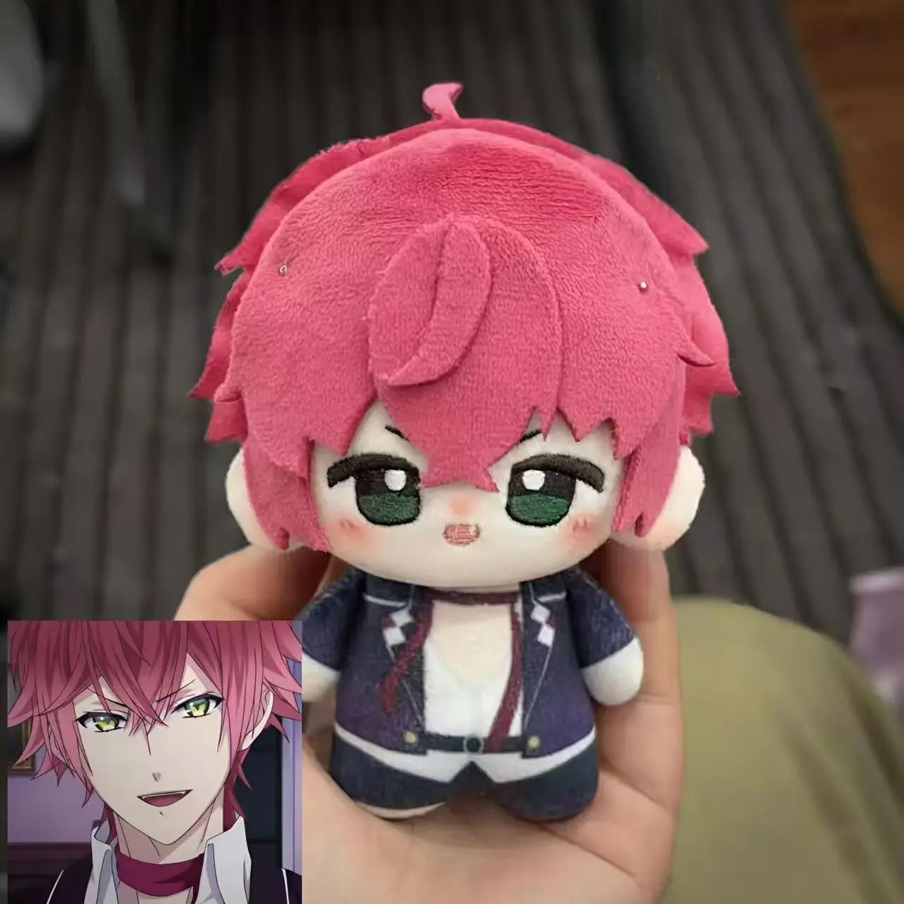 10CM Anime Diabolik Lovers Sakamaki Ayato Cosplay Plush Backpack Plushies Keychain Ornament Christmas Gifts Accessories Props
10CM Anime Diabolik Lovers Sakamaki Ayato Cosplay Plush Backpack Plushies Keychain Ornament Christmas Gifts Accessories Props
