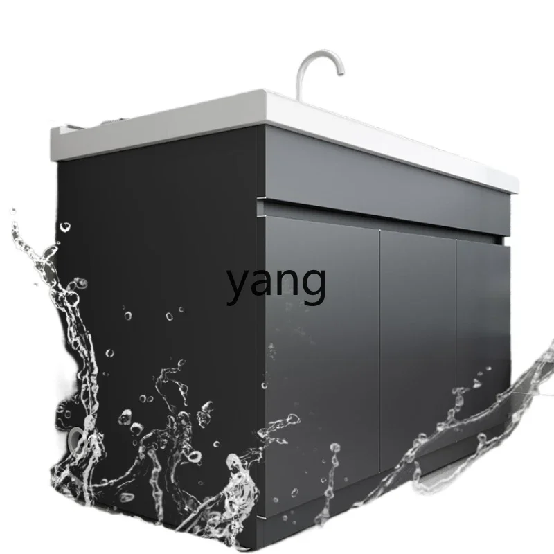 YJQ stainless steel laundry cabinet balcony laundry pool household washbasin integrated quartz stone table with rubbing board
YJQ stainless steel laundry cabinet balcony laundry pool household washbasin integrated quartz stone table with rubbing board