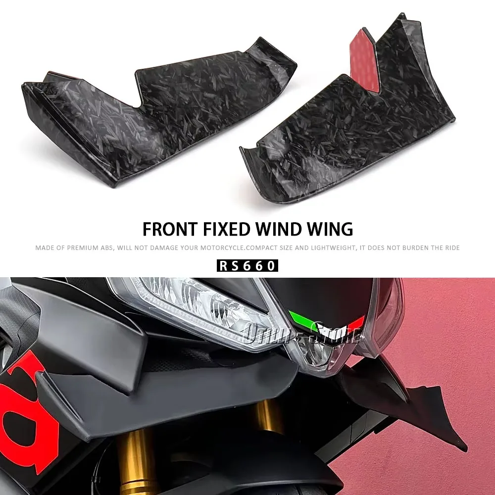 Black Carbon fiber For Aprilia RS660 RS 660 rs660 New Motorcycles Accessories Fairing Winglet Aerodynamic Wing Kit Spoilers
Black Carbon fiber For Aprilia RS660 RS 660 rs660 New Motorcycles Accessories Fairing Winglet Aerodynamic Wing Kit Spoilers
