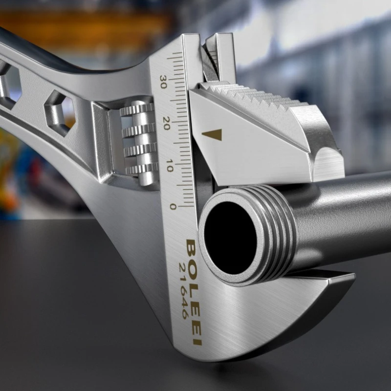 Разводной ключ Многофункциональный разводной ключ двойного назначения 8/10/12 дюймов бытовые инструменты для ремонта открытой трубы с регулируемой шириной
Разводной ключ Многофункциональный разводной ключ двойного назначения 8/10/12 дюймов бытовые инструменты для ремонта открытой трубы с регулируемой шириной