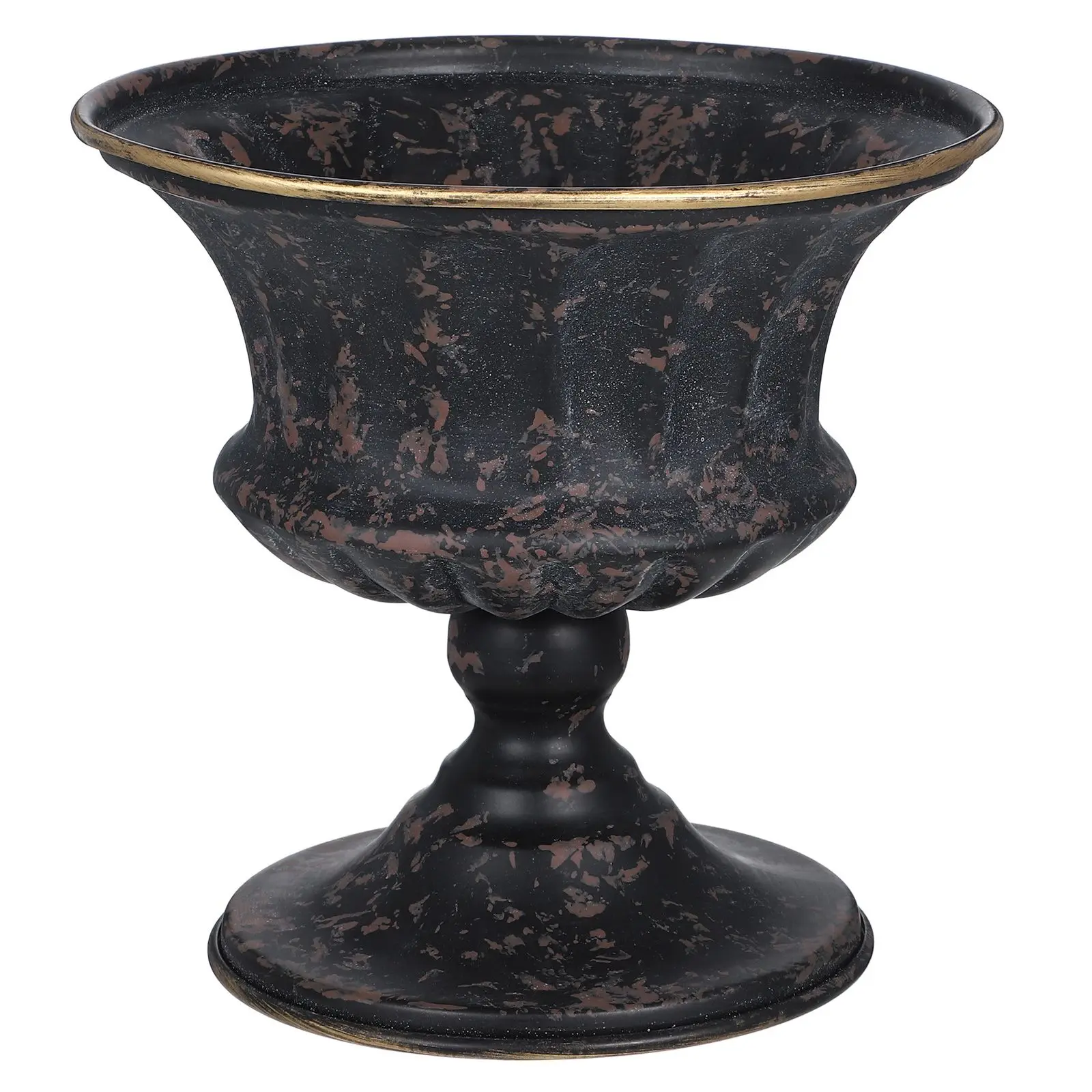 Iron Flower Pot Black Decor Vintage Vase Floral Arrangement Container Modern Style Suitable Easy Operation Indoor Outdoor
Iron Flower Pot Black Decor Vintage Vase Floral Arrangement Container Modern Style Suitable Easy Operation Indoor Outdoor