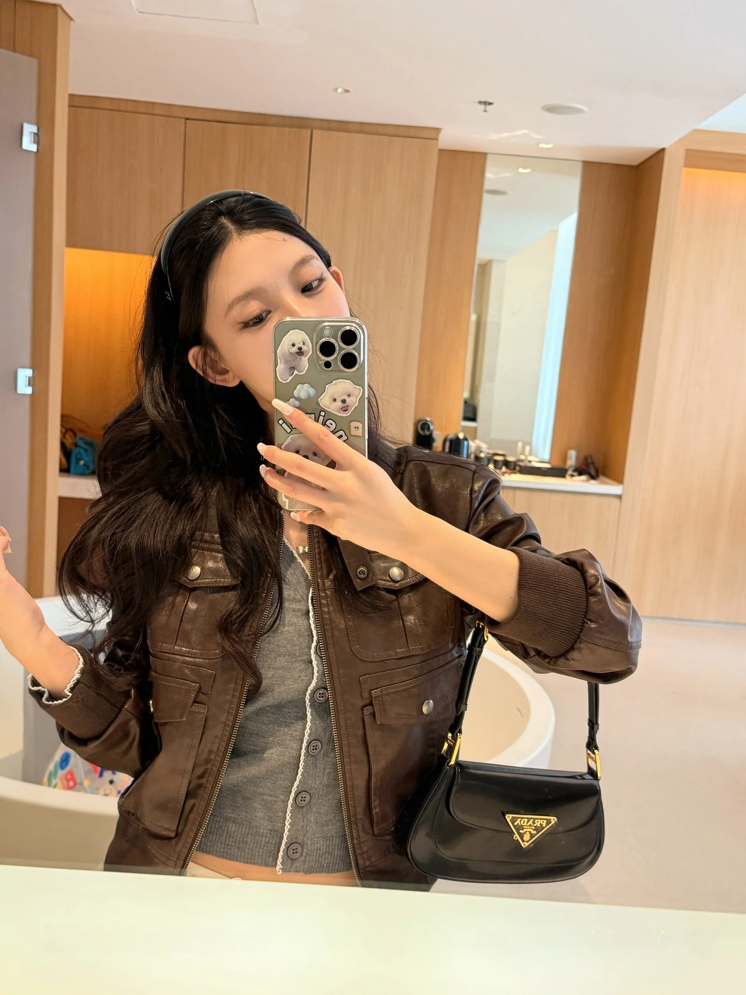 SUONE American Sle Brown Casual Leather Jaet Women's ort Retro Motorcycle Jaet Coat Stand Collar Autumn New Arrival
SUONE American Sle Brown Casual Leather Jaet Women's ort Retro Motorcycle Jaet Coat Stand Collar Autumn New Arrival