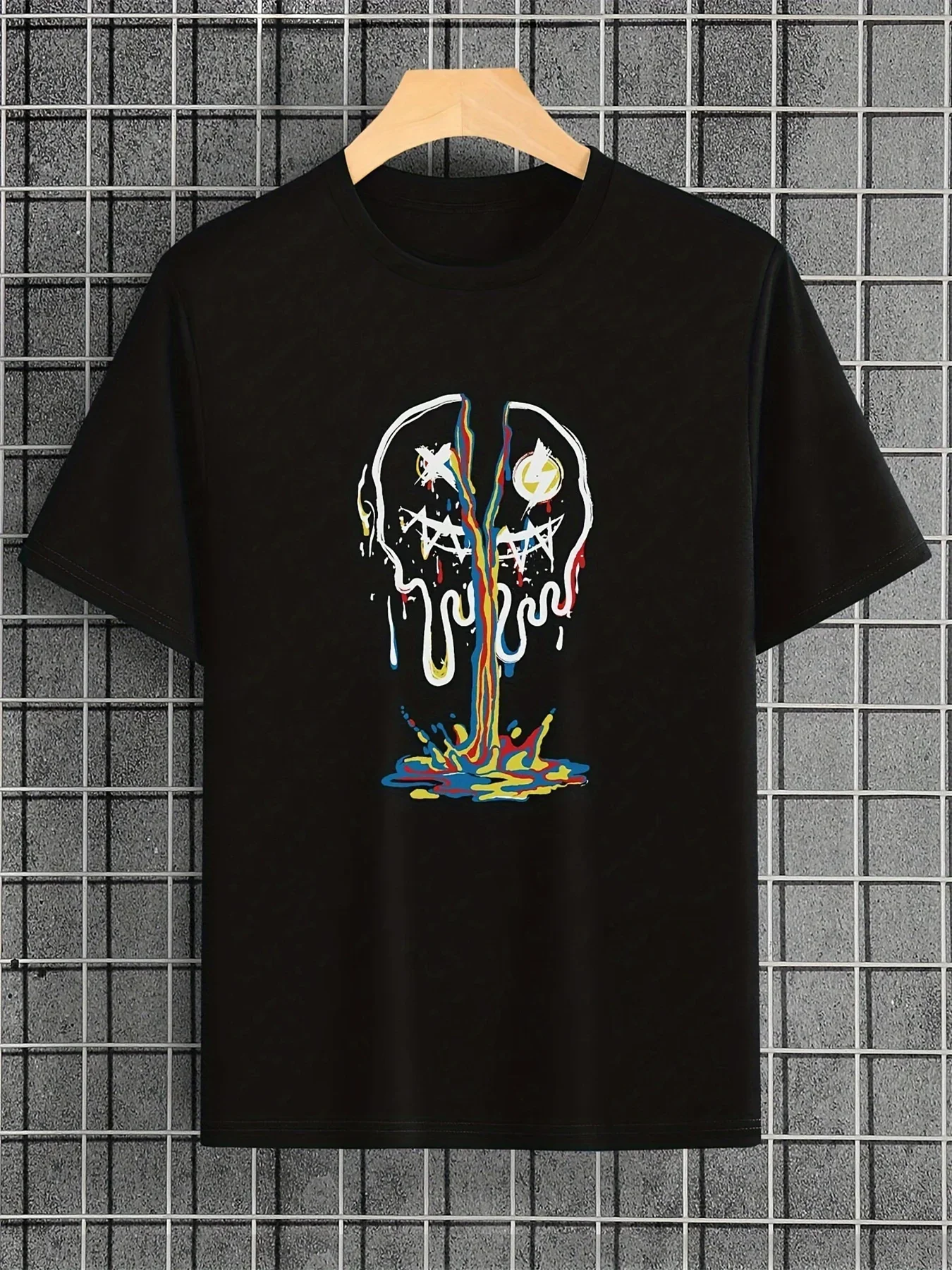 Summer trend printed T-shirt for men, 100% pure cotton loose and breathable top, personalized street style T-shirt
Summer trend printed T-shirt for men, 100% pure cotton loose and breathable top, personalized street style T-shirt