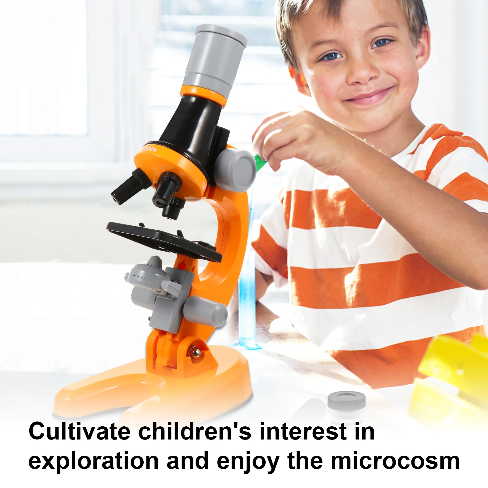 1 Set Kids' Educational Microscope Biological Observing Tool Adjustable Angle Science Experiment Accessory For Early
1 Set Kids' Educational Microscope Biological Observing Tool Adjustable Angle Science Experiment Accessory For Early