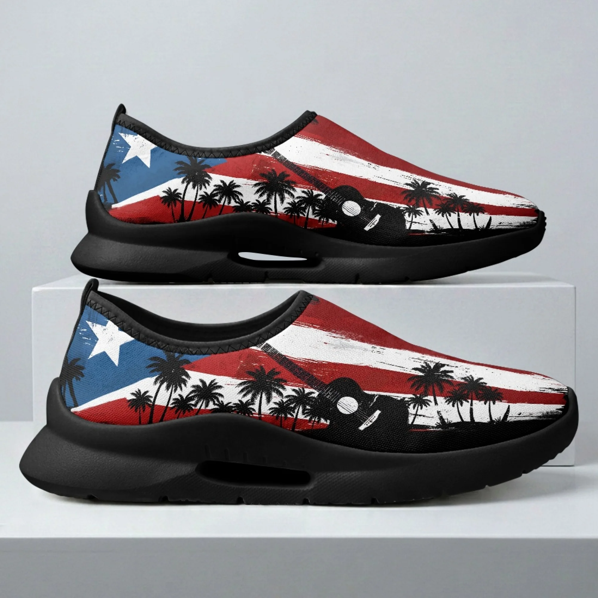 XIXIRIMIDO Puerto Rican Flag Mens Casual Shoes Slip On Walking Sneakers Womens Gym Workout Shoes Breathable Mesh Walking Shoes
XIXIRIMIDO Puerto Rican Flag Mens Casual Shoes Slip On Walking Sneakers Womens Gym Workout Shoes Breathable Mesh Walking Shoes
