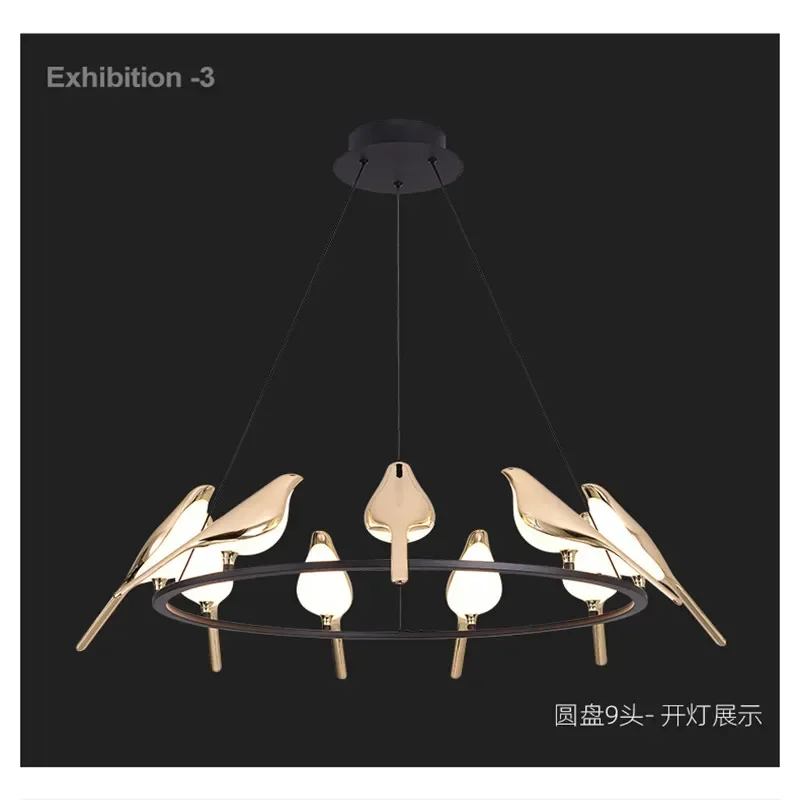VIOLET Nordic Pendant Lamp Modern Vintage Round LED Bird Light Creative Design Decoration For Living Dining Room Bedroom
VIOLET Nordic Pendant Lamp Modern Vintage Round LED Bird Light Creative Design Decoration For Living Dining Room Bedroom