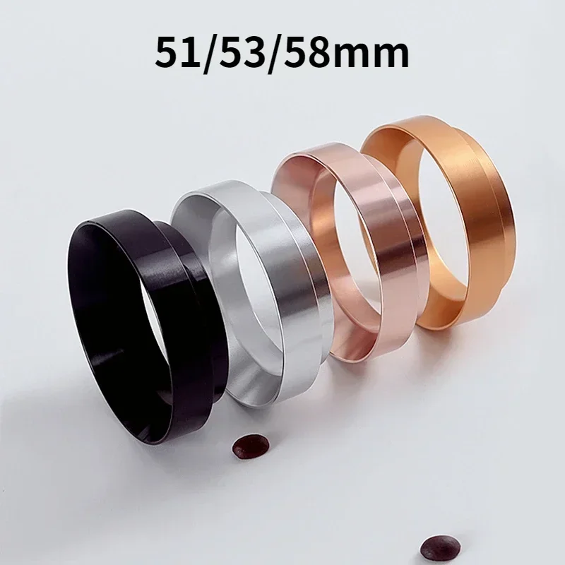 Aluminum Dosing Ring 58MM/53MM/51MM Filter for Brewing Bowl Coffee Powder Basket Spoon Tool Tampers Portafilter Coffeeware 
Aluminum Dosing Ring 58MM/53MM/51MM Filter for Brewing Bowl Coffee Powder Basket Spoon Tool Tampers Portafilter Coffeeware
