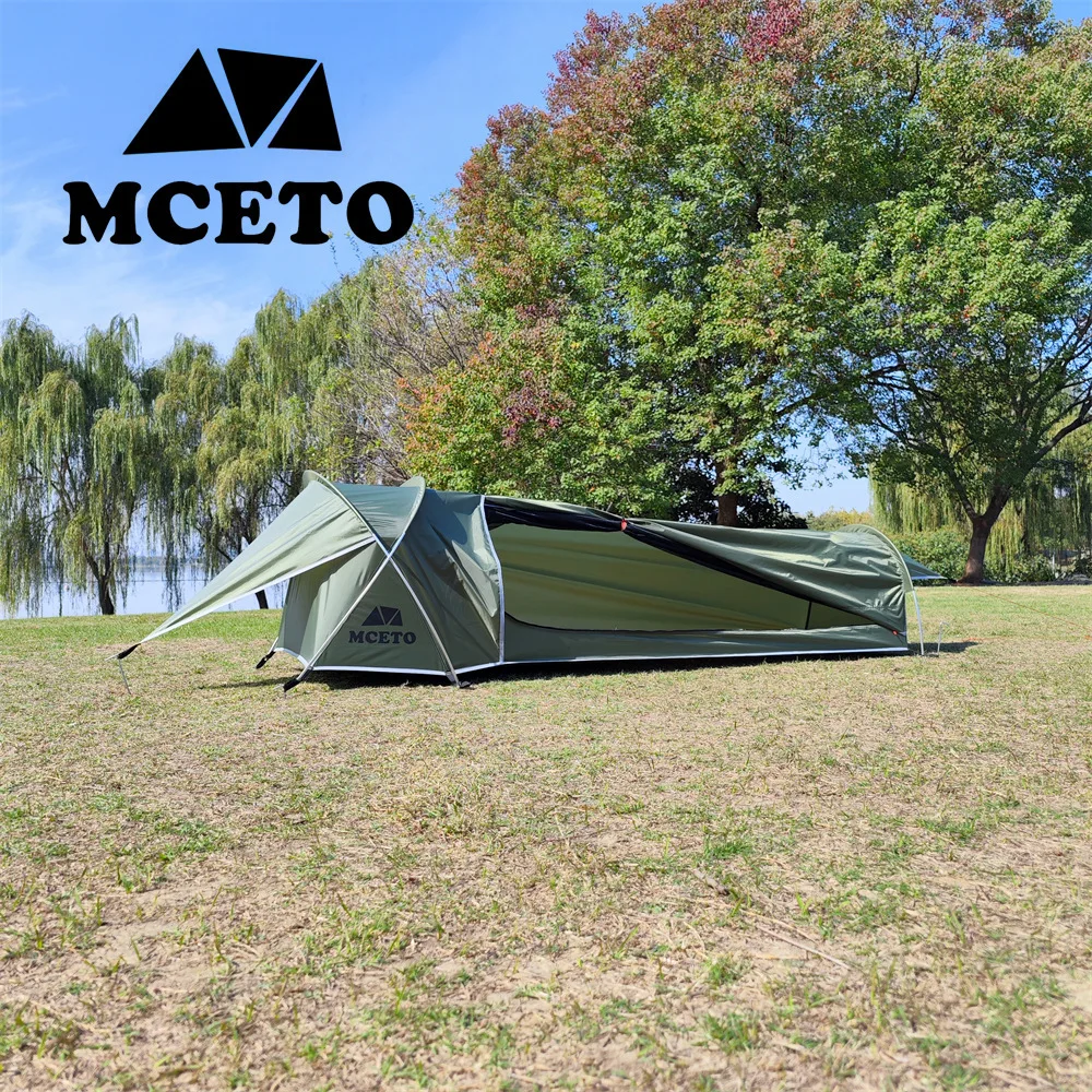 Ultralight Single Person Backpacking Tent 1 Person Waterproof Camping Tent Hiking Sleeping Bag Tent 4 Season Travel Tunnel Tent
Ultralight Single Person Backpacking Tent 1 Person Waterproof Camping Tent Hiking Sleeping Bag Tent 4 Season Travel Tunnel Tent