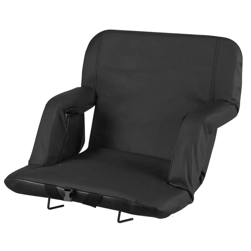 Stadium Seat, 6 Adjustable Angle Bleacher Chair, 2.9'' Cushion Stadium Seat with Back Support and Armrest, Wide Bleacher Chair with Hook Pocket Cupholder for Picnics, Beach Sports, and Gaming
Stadium Seat, 6 Adjustable Angle Bleacher Chair, 2.9'' Cushion Stadium Seat with Back Support and Armrest, Wide Bleacher Chair with Hook Pocket Cupholder for Picnics, Beach Sports, and Gaming