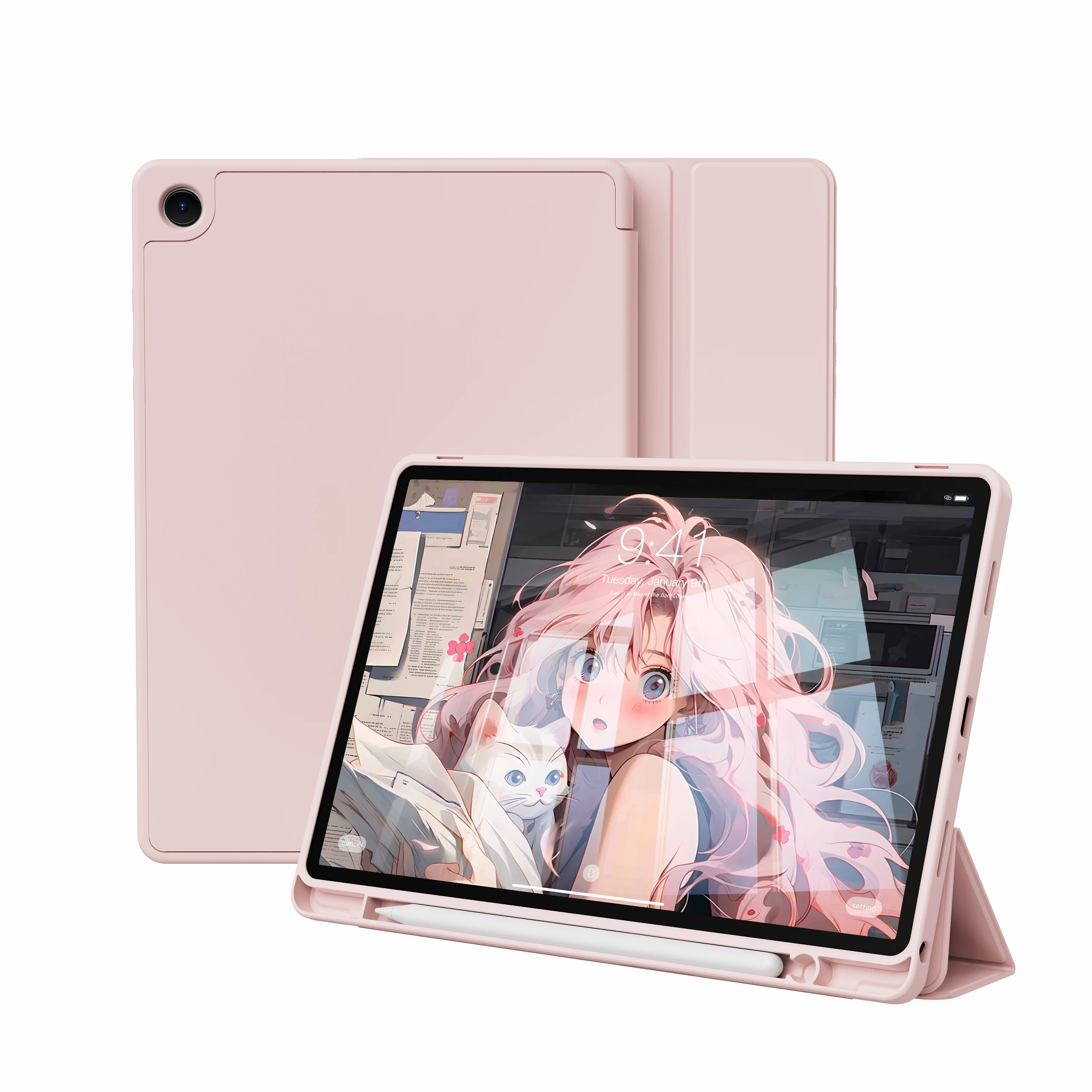ZOYU Case For Samsung Galaxy Tab S7/S8/S9 11 in S6 Lite 10.4 S7 FE S8 S9 Plus 12.4 S8 S9 Ultra 14.6 With Pen Tray Tablet Cover
ZOYU Case For Samsung Galaxy Tab S7/S8/S9 11 in S6 Lite 10.4 S7 FE S8 S9 Plus 12.4 S8 S9 Ultra 14.6 With Pen Tray Tablet Cover