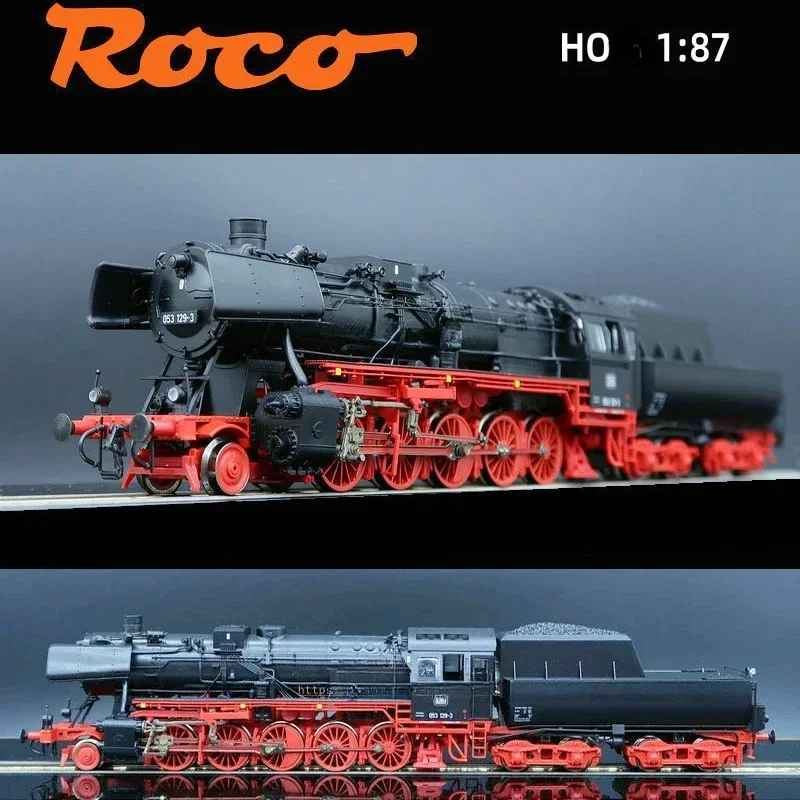ROCO HO 1/87 Train Model 72141 BR53 Steam Locomotive Digital Sound Effect (DCC) German DB Fourth Generation Railcar Toy
ROCO HO 1/87 Train Model 72141 BR53 Steam Locomotive Digital Sound Effect (DCC) German DB Fourth Generation Railcar Toy