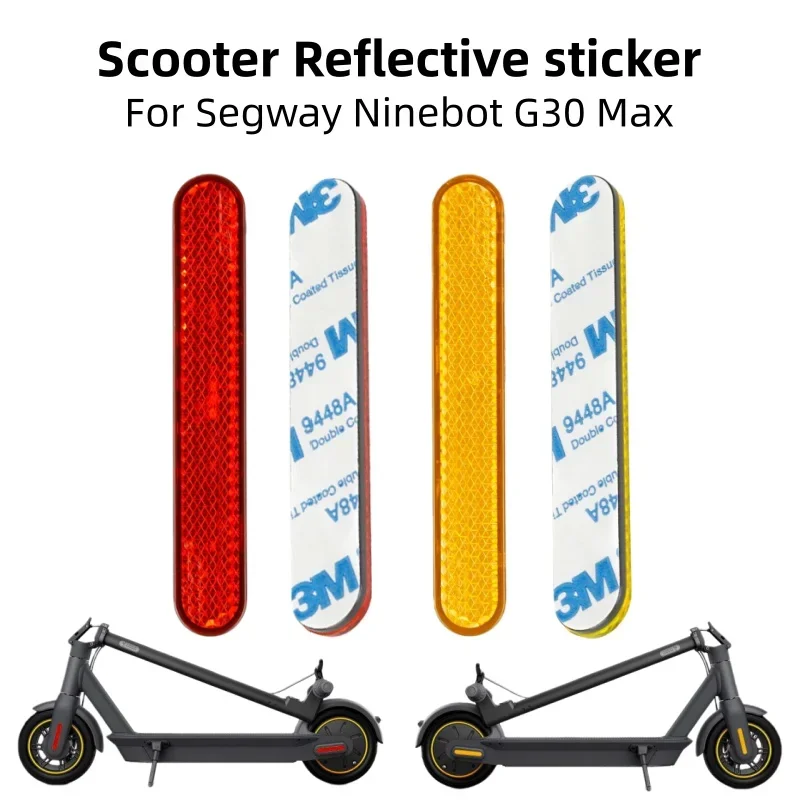 Electric Scooter Wheel Reflective Sticker for Ninebot G30 Max Scooter Part Wheel Accessories Front & Rear Signal Reflector Strip
Electric Scooter Wheel Reflective Sticker for Ninebot G30 Max Scooter Part Wheel Accessories Front & Rear Signal Reflector Strip