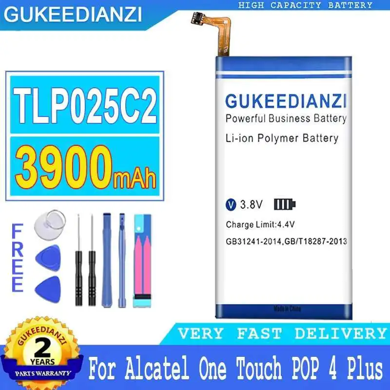 Аккумулятор мобильного телефона TLP025C2 TLP025C1 3900 мАч для Alcatel One Touch Pop 4 Plus 4 + OT-5056D 5056D 5056A 5056W
Аккумулятор мобильного телефона TLP025C2 TLP025C1 3900 мАч для Alcatel One Touch Pop 4 Plus 4 + OT-5056D 5056D 5056A 5056W