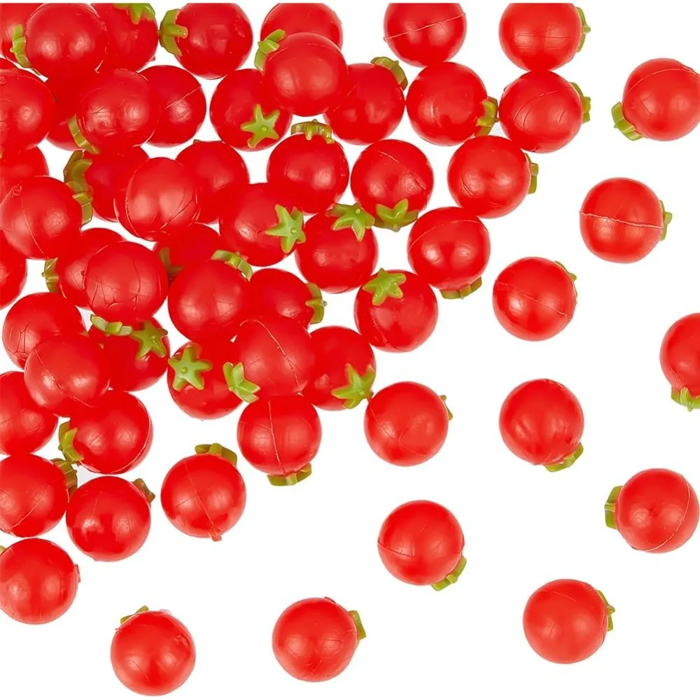 60Pcs Mini Artificial Tomato 7x8mm Plastic Artificial Lifelike Tomato Pretend Tomato Fruit Artificial Vegetables Tomatoes
60Pcs Mini Artificial Tomato 7x8mm Plastic Artificial Lifelike Tomato Pretend Tomato Fruit Artificial Vegetables Tomatoes