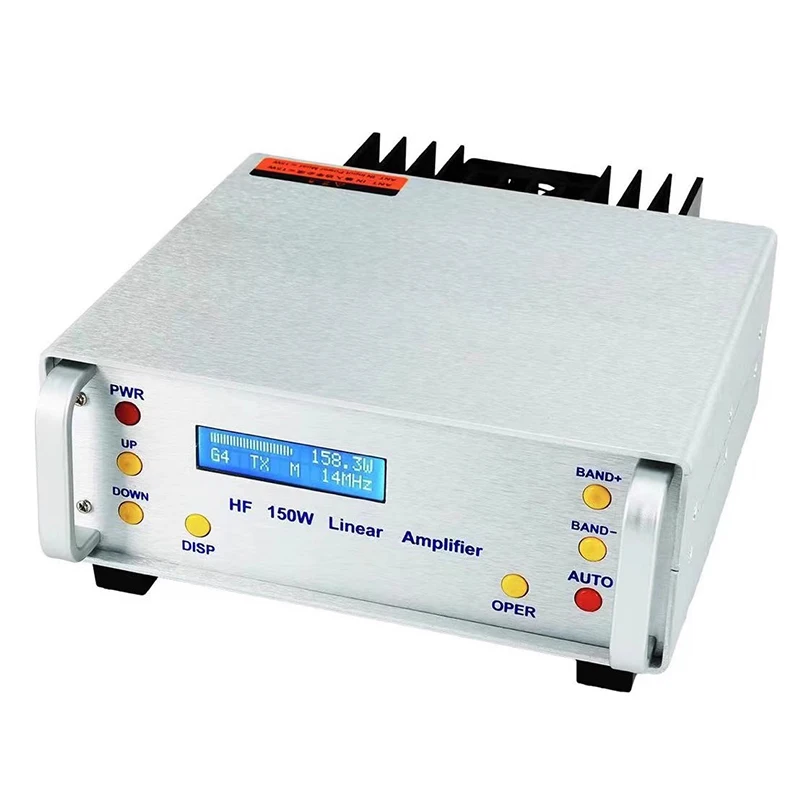 PA-150D 1.8-30MHz 150W HF Linear Amplifier Ham Radio Amplifier with High Temperature & High SWR Protection
PA-150D 1.8-30MHz 150W HF Linear Amplifier Ham Radio Amplifier with High Temperature & High SWR Protection