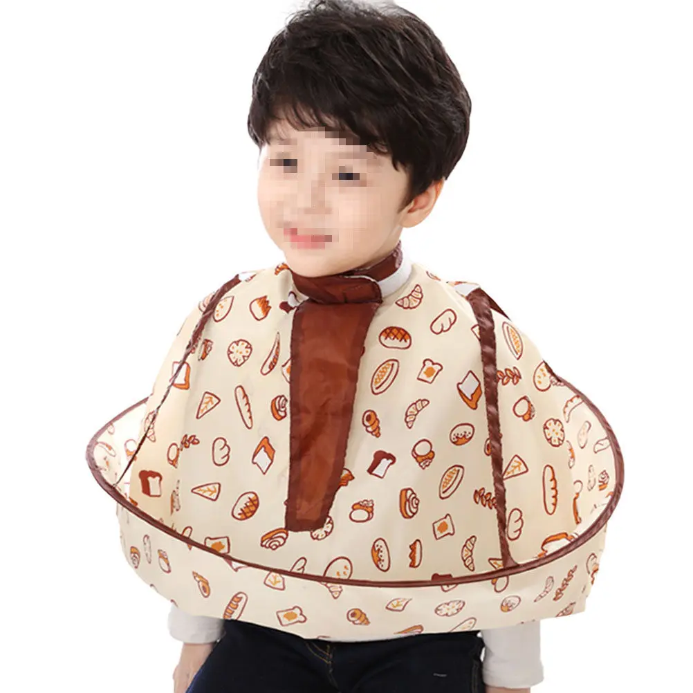 Kids Hair Cutting Cape Waterproof Polyester Umbrella Style Neck-Fastening Foldable Hair Catcher for Children Home Use
Kids Hair Cutting Cape Waterproof Polyester Umbrella Style Neck-Fastening Foldable Hair Catcher for Children Home Use