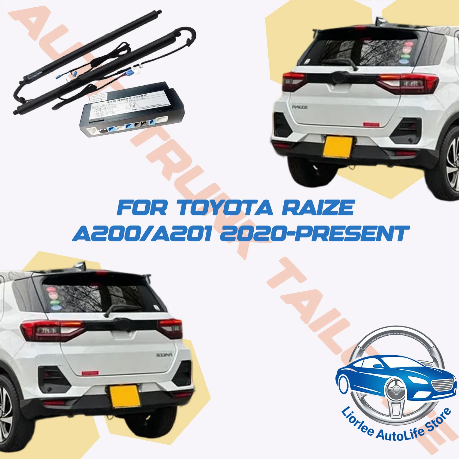 For Toyota Raize A200/A201 2020-present Car Power Trunk Electric Hatch Tailgate Strut Auto Rear Door Actuator
For Toyota Raize A200/A201 2020-present Car Power Trunk Electric Hatch Tailgate Strut Auto Rear Door Actuator