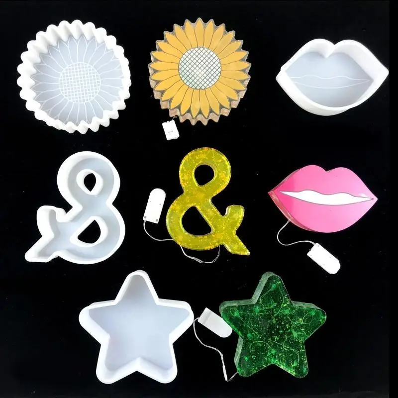31BB Lips Stars for Sun Night Light UV Crystal Mold Lamp Ornaments Silicone Mou
31BB Lips Stars for Sun Night Light UV Crystal Mold Lamp Ornaments Silicone Mou