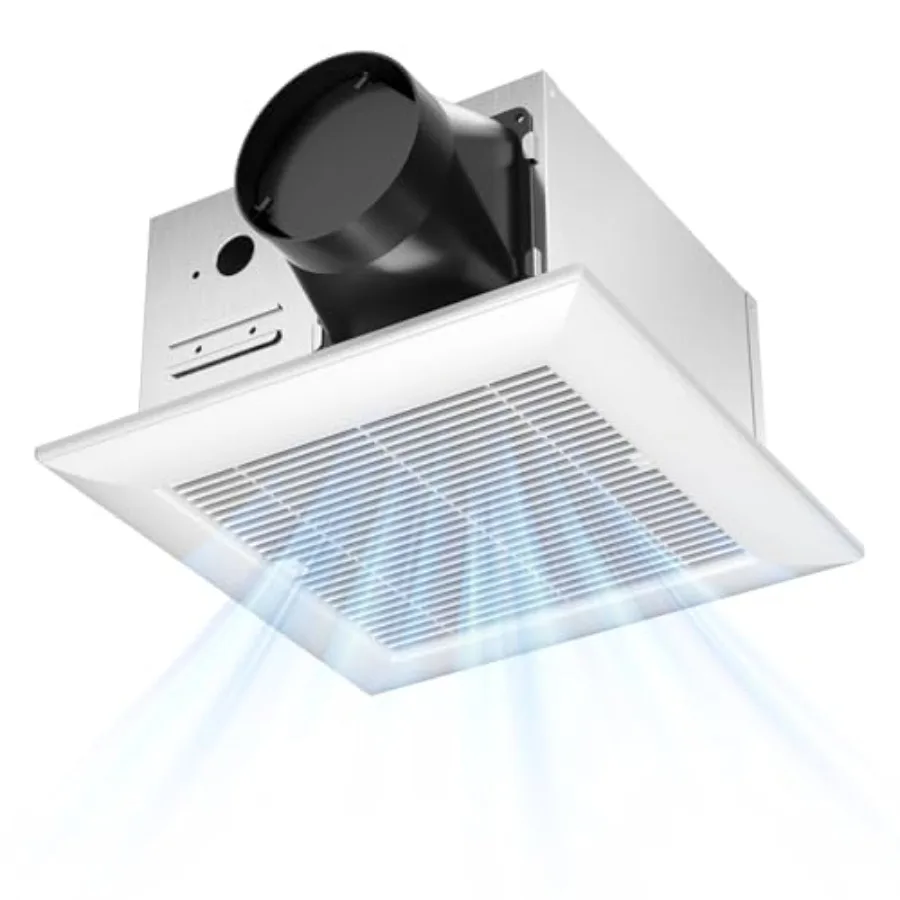 Bathroom Exhaust Fan 1.0 Sones Low Noise Household Bath Ventilation Fans Ceiling Mounted No Attic Access Needed Ceiling Opening
Bathroom Exhaust Fan 1.0 Sones Low Noise Household Bath Ventilation Fans Ceiling Mounted No Attic Access Needed Ceiling Opening