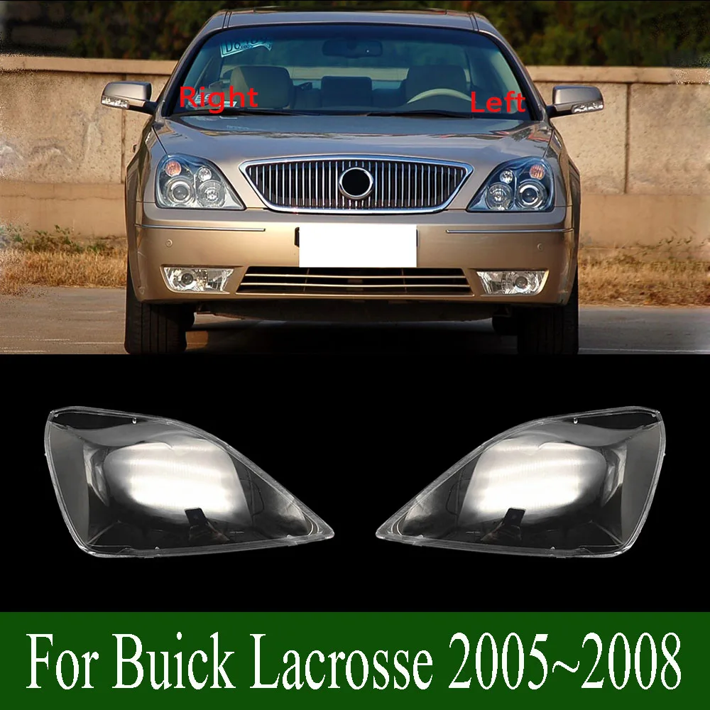 For Buick Lacrosse 2005~2008 Headlamp Cover Transparent Shade Lamp Headlight Shell Lens Plexiglass Replace Original Lampshade
For Buick Lacrosse 2005~2008 Headlamp Cover Transparent Shade Lamp Headlight Shell Lens Plexiglass Replace Original Lampshade